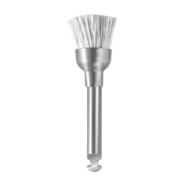 Щеточка нейлоновая EVE UNIBRUSH WTM 6x5,5 мм, средние, белые, 100 шт 9461X100 - фото 531287