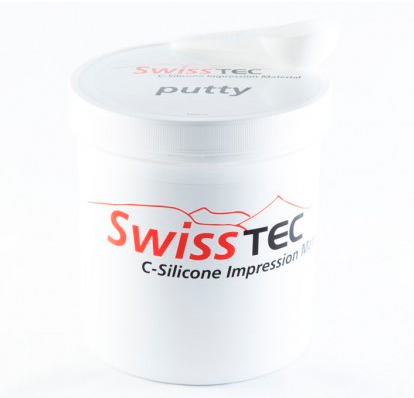 SWISSTEC Putty - стоматологическая C-силиконовая масса для снятия оттисков зубов, первый слой, 910 м 5700 - фото 531329