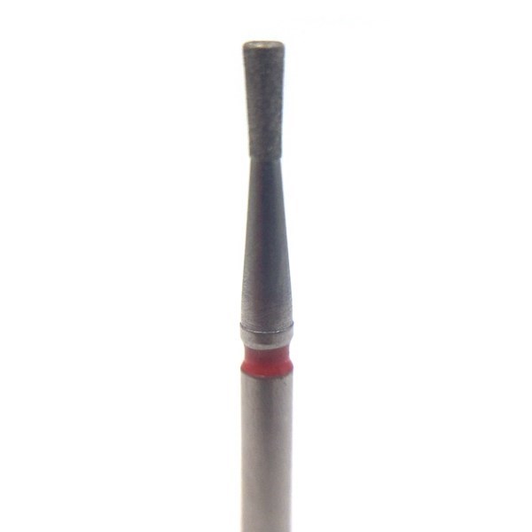 Бор алмазный 807F FG, обратный конус, D=1,2 мм, L=3,5 мм, красный 806.314.225.514.012 - фото 532072