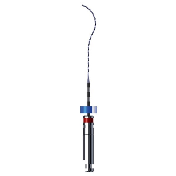 XP-endo Finisher - файл с эффектом памяти, короткая ручка, конус 0%, 25 мм, №25, стерильный, 3 шт 7B0XP25 - фото 533129