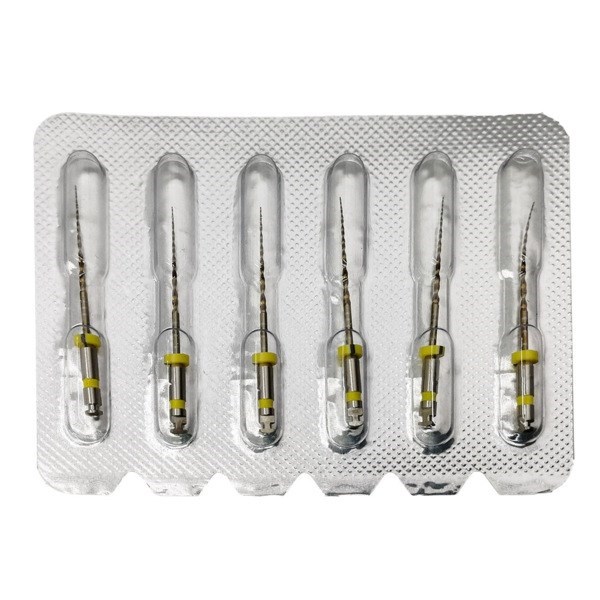 S-FLEXI - машинные файлы, 25 мм, конус 4%, размер кончика 0.20, 6 шт ГЕ01.025.204 - фото 533526