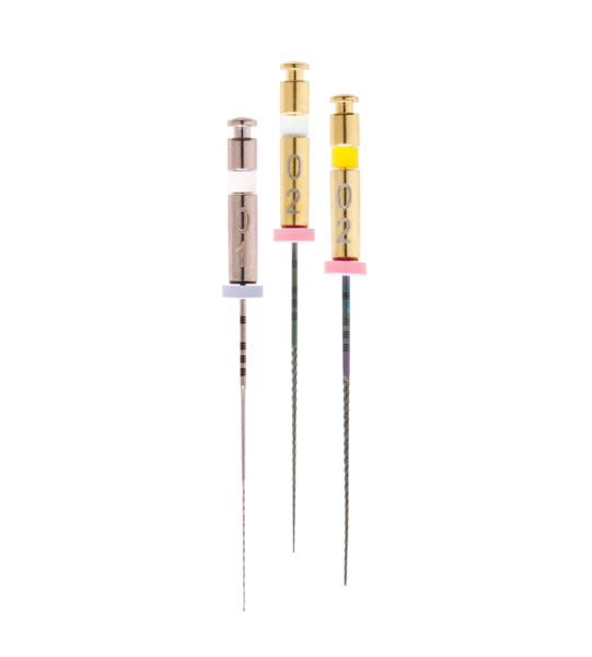 HyFlex GPF - набор NiTi-файлов, 25 мм (15/.01; 15/.02; 20/.02), 3 шт 60018753-(3) - фото 533578