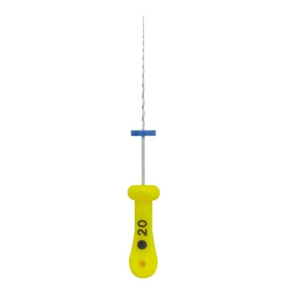 ERGOFLEX Н - ручные стальные файлы, эргономичная ручка, 25 мм, №15-40, 6 шт 553154025 - фото 533618