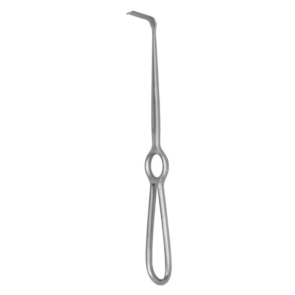 Ретрактор Surgical #2, хирургический, изгиб вниз, 10х42 мм SR2 - фото 535941