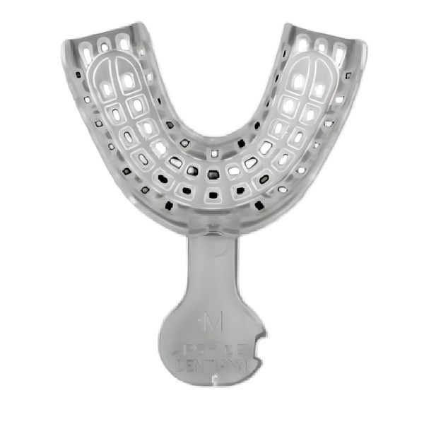 Ложка одноразовая оттискная Implant Tray LM, низ, размер M, прозрачная, 1 шт IT-LM-T - фото 536018