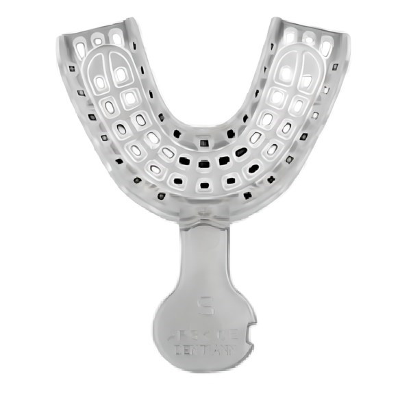 Ложка одноразовая оттискная Implant Tray LS, низ, размер S, прозрачная, 1 шт IP-LS-T - фото 536029