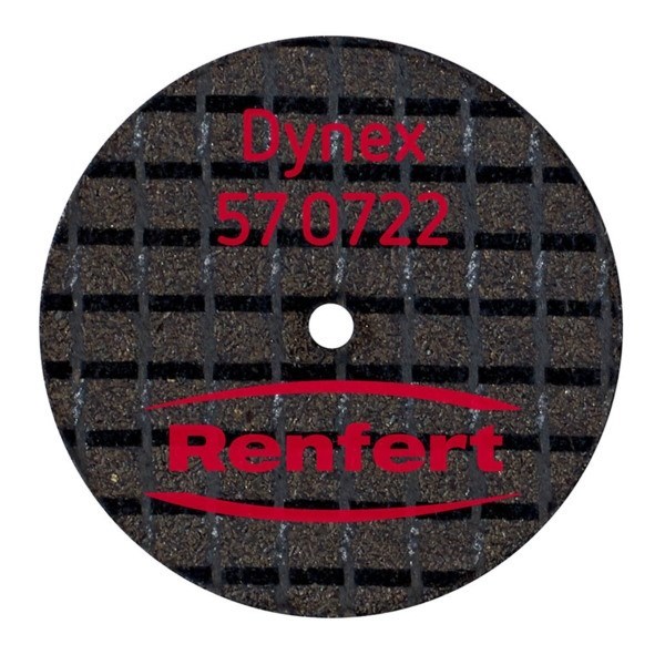 Диски отрезные Dynex, армированные стекловолокном, 0,7х22 мм, 20 шт 570722 - фото 536398