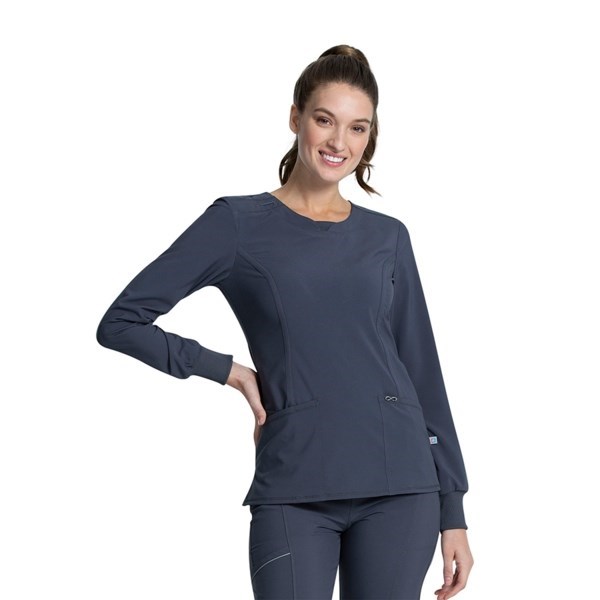 Топ женский Cherokee CK781A, серый, 2XL CK781A-GRY-2XL - фото 538659