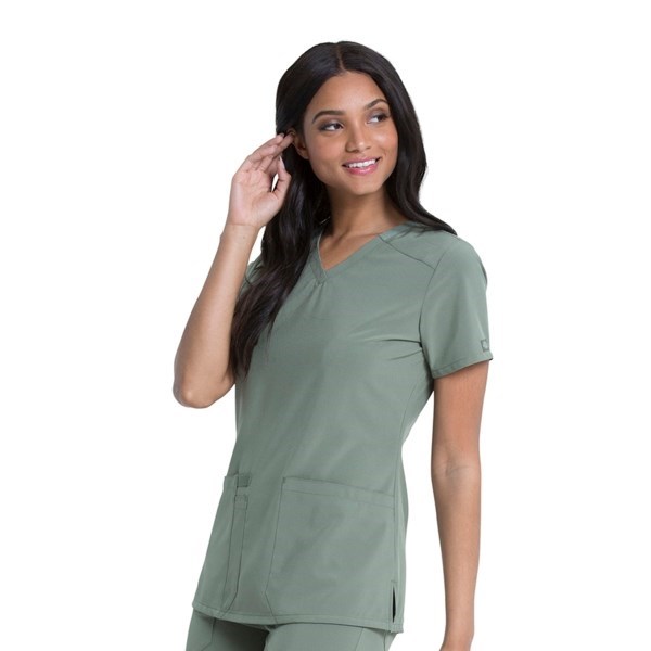 Топ женский Dickies DK615, зеленый, 2XL DK615-OLV-2XL - фото 539071