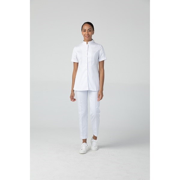 Туника женская на кнопках, белый, 42 DRN422-WHT-42 - фото 539445