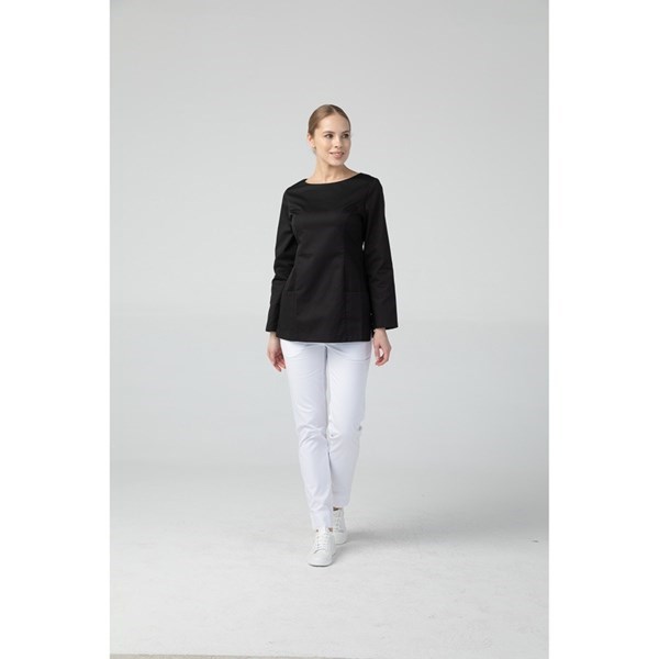 Туника женская с молнией сзади, черный, 40 DRN410-BLK-40 - фото 539712