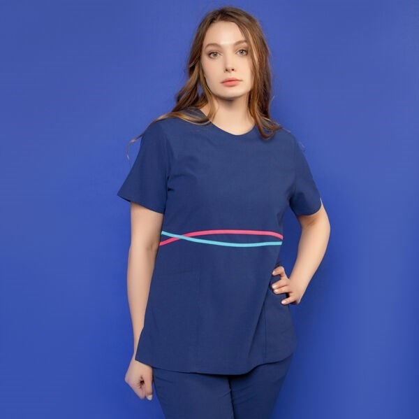 Туника женская 242 Florida, R142 синий, XL 242R142XL - фото 540426
