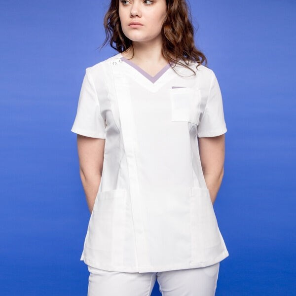 Туника женская 268 California, R150 белый, XL 268R150XL - фото 540487