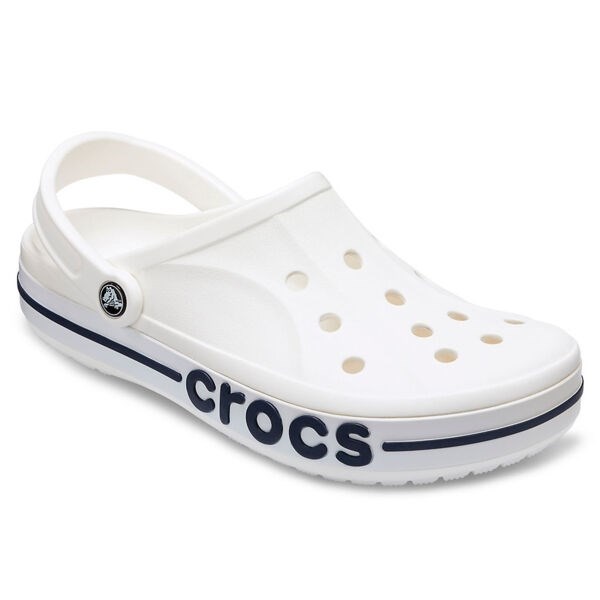 Сабо CROCS Bayaband Clog, белые с синей полосой, 43-44 205089-126-M11 - фото 542263