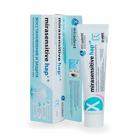 Зубная паста miradent mirasensitive hap+ для чувствительных зубов, 50 мл PM15388 - фото 545585