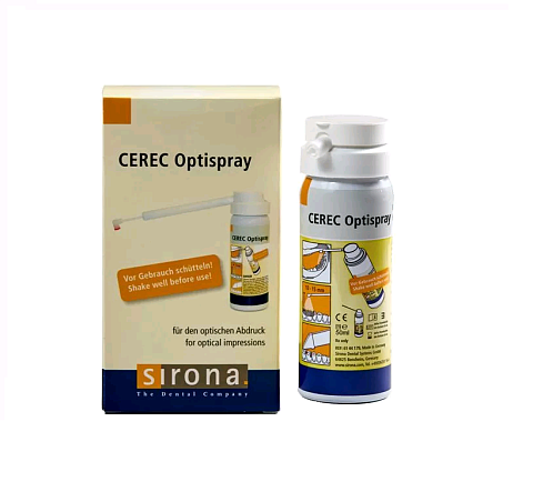 Спрей для сканирования Sirona Cerec Optispray (50 мл) 6144179 - фото 545873