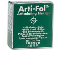 Артикуляционная фольга Bausch Arti-Fol BK 26 зеленая, двухсторонняя, 8 микр, 20мх22мм 0001914714