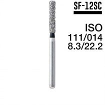 Боры Мани SF-12SC (черн.) (5 шт.), цилиндрический, Mani Dia-Burs 0001916597