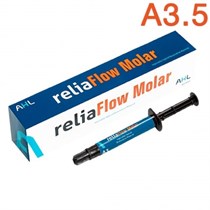 reliaFlow Molar цв. A3,5 шприц 2г, наконечники-текучий композит низкой текучести, AHL 1231912806