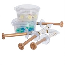 UltraCal XS Kit (4шпр.х1.2 мл + Navi Tips 20 шт.) - паста на основе гидроокиси кальция, Ultradent 0001911247