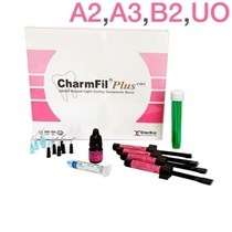 CharmFil Plus НАБОР 4 шпр. (A2, A3, B2, UO)- бонд CharmBond 5 мл, гель для протравки, DENTKIST 1231913743