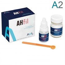 AHfil цв.А2 (пор. 15г, жид. 7мл)-cтеклоиономерный цемент для реставрации, AHL 1231913860