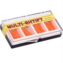 Беззольные штифты Multi-Shtift оранжевые диаметр 1,5 мм (80шт.), РуДент 0001911248