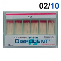 Абсорберы 02 №10 (200шт), Dispodent 0001916490