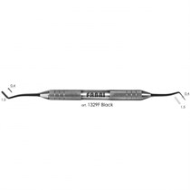 Гладилка FABRI ЧЕРНАЯ 1329F Black малая двухсторонняя (ТОНКАЯ) 0001914563