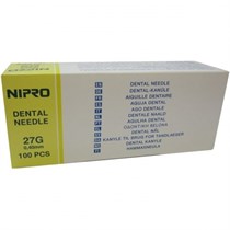 Иглы карпульные NIPRO 41 мм х 27G, (Япония) 1231912248