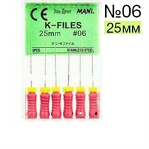 К-Files №06 25мм (6шт.) Мани 00000000438