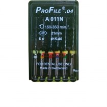 ProFile.04 №15-40 21мм (6шт.), Maillefer 0001910874