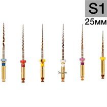 Gold-Taper S1, 25мм (6шт.)-машинный инструмент для обработки корневых каналов, Геософт 1231913870
