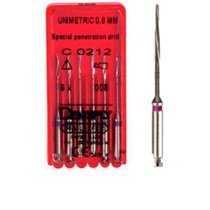 Penetration drill №008 (6 шт.), 1 полоса, фиолетовый, Maillefer 00000001073