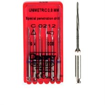 Penetration drill №108 (6 шт.), 1 полоса, белый, Maillefer 00000001900