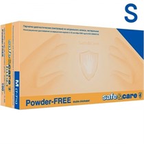 Перчатки латексные  Safe & Care S (6/6,5) 100 шт. 0001914599