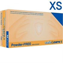 Перчатки латексные  Safe & Care XS (5/5,5) 100 шт. 0001914602