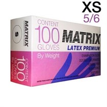 Перчатки латексные MATRIX Premium ХS (5|6) 100шт. 0001911827