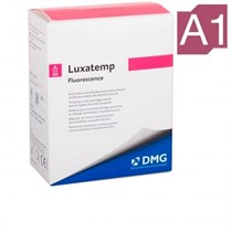 Luxatemp Fluorescence A1 (1 картридж 50мл (76г)+15 насадок) самополимеризующийся композит, DMG 0001911170