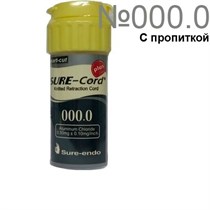 Нить ретракционная Al Sure Cord plus №000.0 (с пропиткой), 203см 1231911742