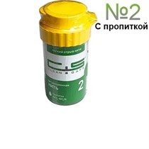 Нить ретракционная №2 CLEAN+SAFE с пропиткой AL, вязаная, хлопок 1231913482