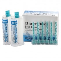 CharmFlex Bite Clear-прозрачный А-силикон для регистрации прикуса (2карт.х50мл,6 нас.), DENTKIST 1231913746
