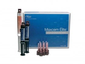 Maxcem Elite Value Kit-набор: Maxcem Elite шприц 2*5г. прозрачный; Temp-Bond NE шприц 11,7г; насадки, 34056, Kerr 34056