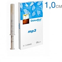 Osteobiol MP3 - гель в шприце 1см3. Смесь гранул и Geo-0 (90%гранул,10%-коллагена) A3005FS