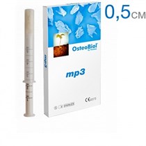 Osteobiol MP3- гель в шприце 0,5см3. Смесь гранул и Geo-0 (90%гранул,10%-коллагена) A3095FS 1231911154