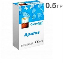 OsteoBiol Apatos Cortical 0,5г-Гранулы из кортикальной кости без коллагена. 1231911148