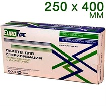 Пакеты для стерилизации EuroТуре 250 х 400 мм (200шт.) 1231912528
