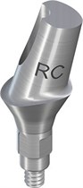 Угловой анатомический абатмент, 15° RC, GH 2 мм, Ti 022.4152