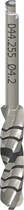 Длинное спиральное сверло PRO, Ø 4,2 мм, L 41 мм, Stainless steel 044.255
