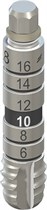 Метчик для переходника S/SP, Ø 4,8 мм, L 23 мм, Stainless steel 044.579